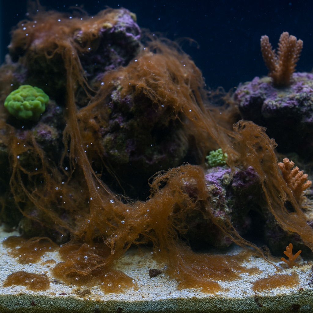 🐠 Comment éliminer les dinoflagellés dans un aquarium récifal ?